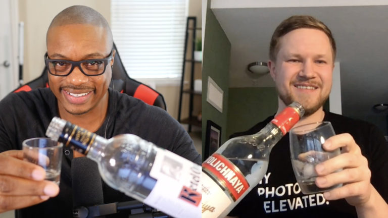 Doing Shots with Skylum!