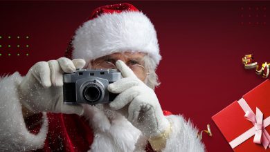 Santa the photographer