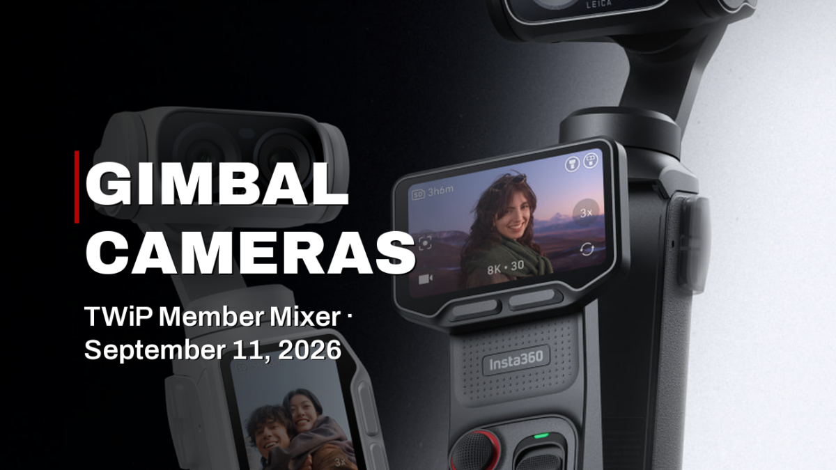 Mixer: Gimbal Cameras: The Pocket-Sized Studio